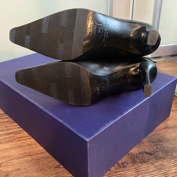 STUART WEITZMAN Apollo Leather Boots Size 6.5 - Picture 7 of 11